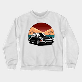 black 912 vintage car Crewneck Sweatshirt